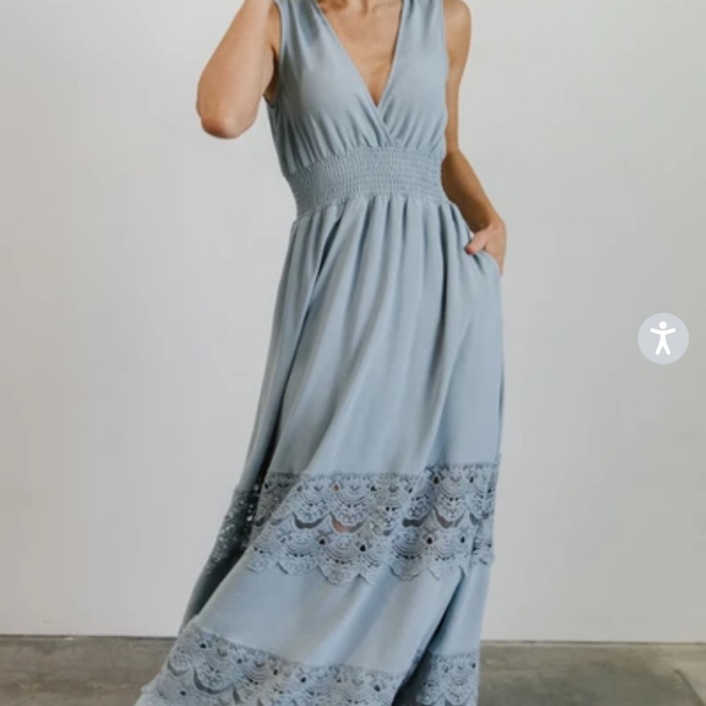 Baltic Born Bondi Maxi Dress NWT. Blue